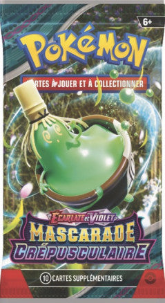 Booster Pokémon Mascarade Crépusculaire (Écarlate violet EV06) FR